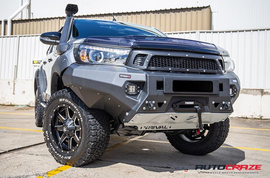 TOYOTA HILUX N80 4WD MAVERICK GLOSS BLACK MILLED ACCENTS
